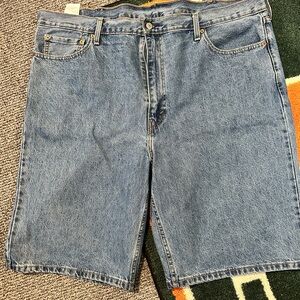 Men's Blue Denim Shorts